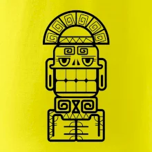 Mayové - socha se zuby