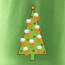 Nic více nepotřebuji - stromeček a pivo (Pecka design)