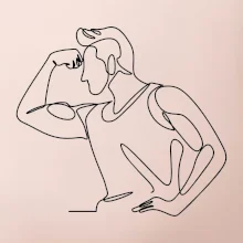 Posilování biceps jedním tahem