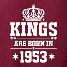 Kings are born in 1953