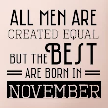 All men are created equal november