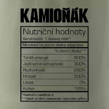 Nutriční hodnoty - Kamioňák