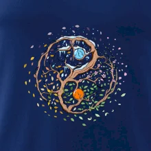 Yin & Yang strom - zima, léto