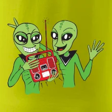 Ufo a rádio (Pecka design)