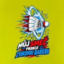 Badminton smeč a zvuková bariéra