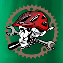 Lebka biker opravář Lebka biker opravář