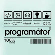 Čárový kód - programátor