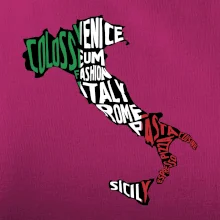 Mapy - názvy měst - Italie