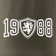Narozeninový motiv - znak - 1988