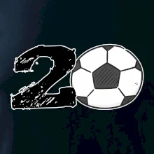 Fotbal kulaté narozeniny 20