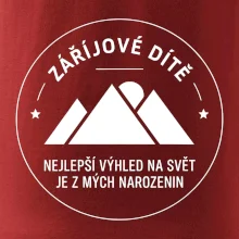 Zářijové dítě. Nejlepší výhled na svět je z mých narozenin