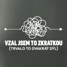 Vzal jsem to zkratkou