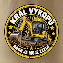 Král výkopů bagr je moje žezlo