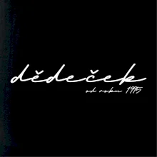 Psací nápis dědeček s ročníkem