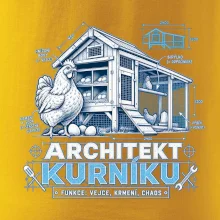 Architekt kurníku technický výkres