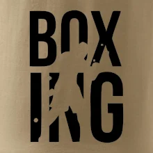 Nápis Boxing