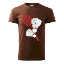 Badminton - pálka a košík