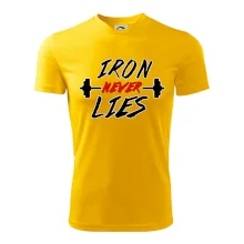 Iron never lies
