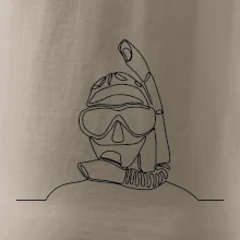 Potápěč jedním tahem