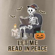 Let me read in peace