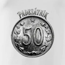Padesátník 1963 - 1978 s nápisem
