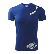 Running nápis šikmo