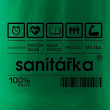 Čárový kód sanitářka