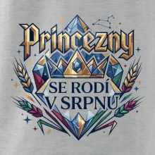 Diamant princezny se rodí v srpnu