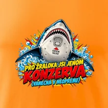 Pro žraloka jsi jen konzerva
