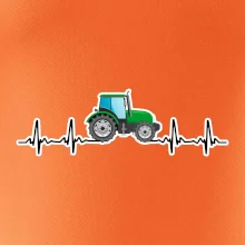 Traktor barevný ekg