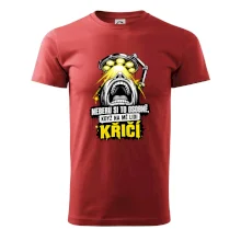 Neberu si to osobně když na mě lidi křičí
