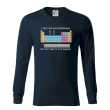 I wear this shirt periodically but only when I'm in my element I wear this shirt periodically but only when I'm in my element