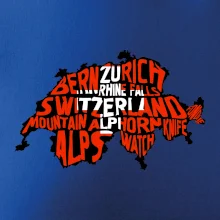Mapy - názvy měst - Švýcarsko