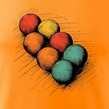 Petanque koule kresba