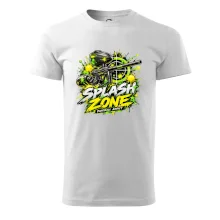 Neonový zásah splash zone paintball