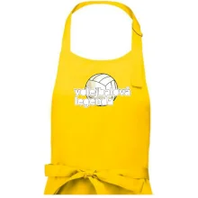 Volejbalová legenda - bílé písmo