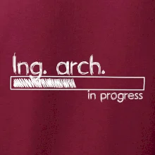 In progress  titul Ing. arch. inženýr architekt / inženýrka architektka