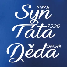 Syn, táta děda - vaše ročníky