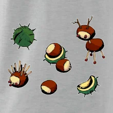 Kaštanová zvířátka - obdelník