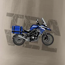 Cestovní enduro modré