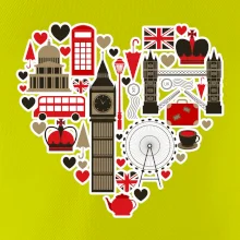 Britské srdce - objekty