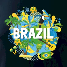 Brazílie  Barevný obrázek