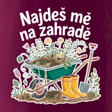 Najdeš mě na zahradě - kolečko