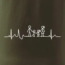 EKG rodina - kluk holka