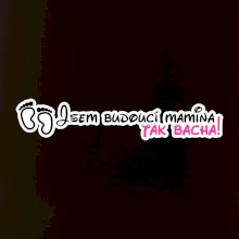 Jsem budoucí mamina - tak bacha!