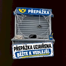 Přepážka uzavřena běžte k vedlejší