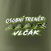 Osobní trenér vlčák - běžecký motiv