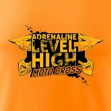 Motocross adrenaline level high