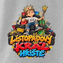 Listopadový král dětského hřiště na trůnu