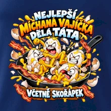 Nejlepší míchaná vajíčka dělá táta Včetně skořápek